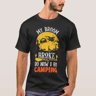 Camiseta Campamento Witch Scary de My Broom Broke u2013