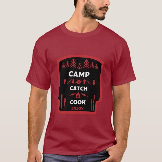 Camiseta Campamento Y Pesca Pesca De Un Gran Café Mug (Anverso)