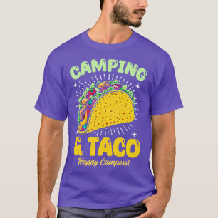 Camiseta Campamento y Taco Campistas felices