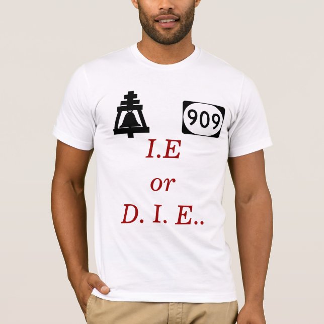 Camiseta campana, 909, I.Eor D. ES DECIR. (Anverso)