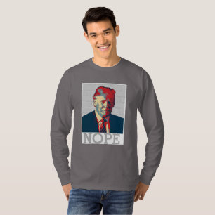 Camiseta Campaña anti el   NOPE 2016 de Donald Trump