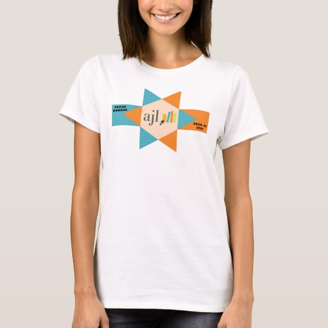 Camiseta Campaña de afiliación de la AJL 5781 (Anverso)