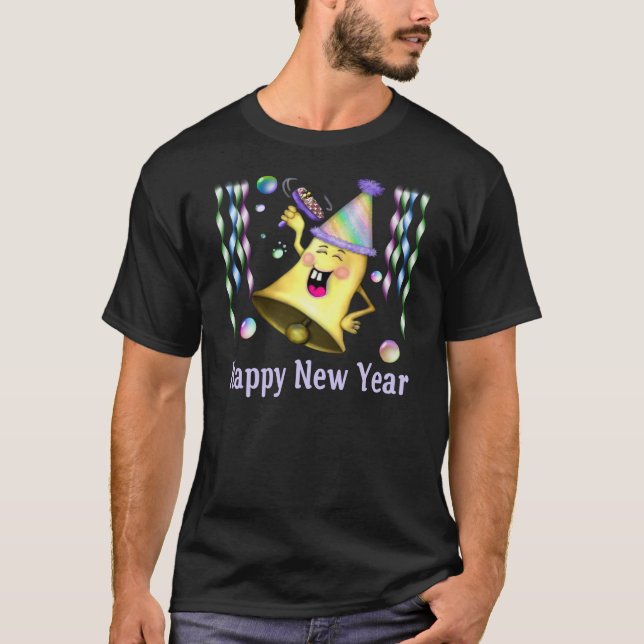 Camiseta Campana de Año Nuevo (Anverso)