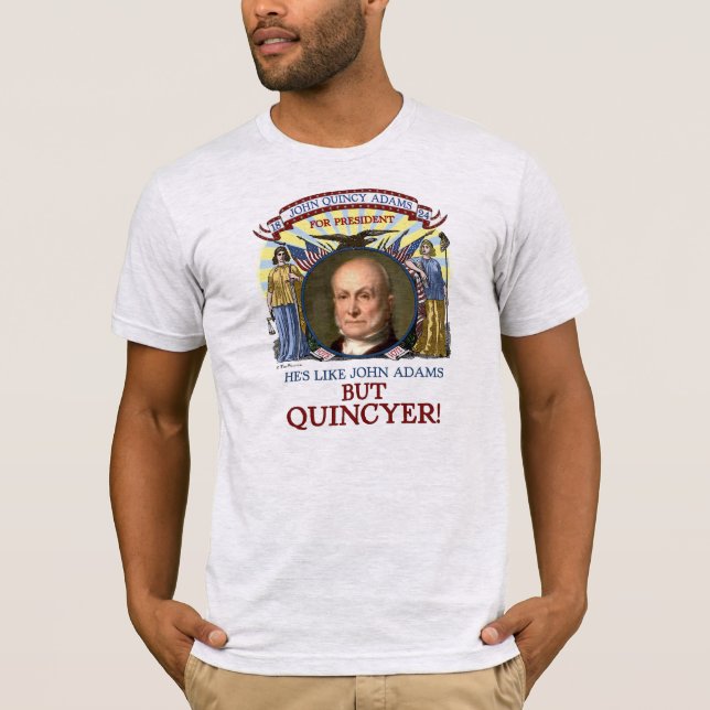 Camiseta Campaña de John Quincy Adams 1824 (Anverso)