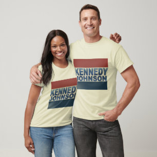 Camiseta Campaña de Kennedy Johnson
