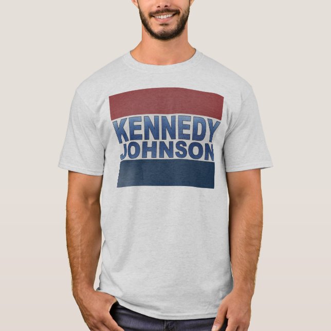 Camiseta Campaña de Kennedy Johnson (Anverso)