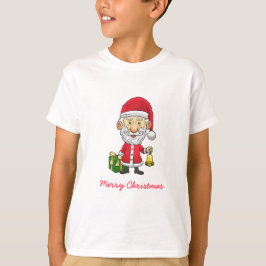 Camiseta Campana de Navidad con Santa