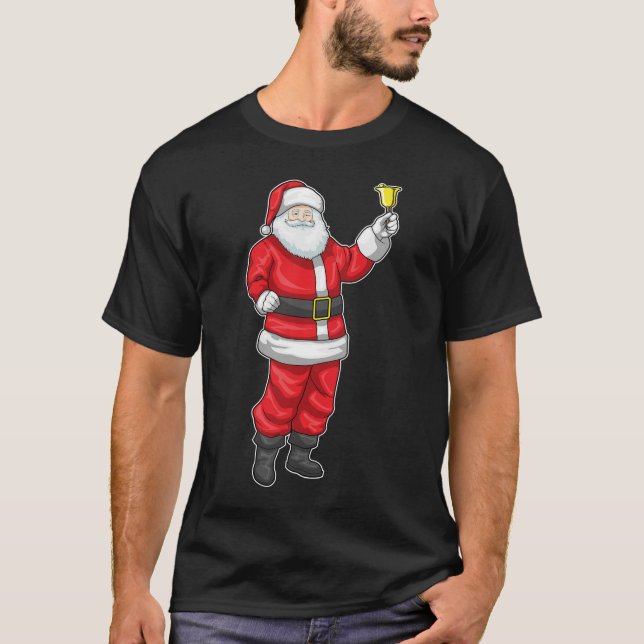 Camiseta Campana de Navidades de Navidades de Santa Claus (Anverso)