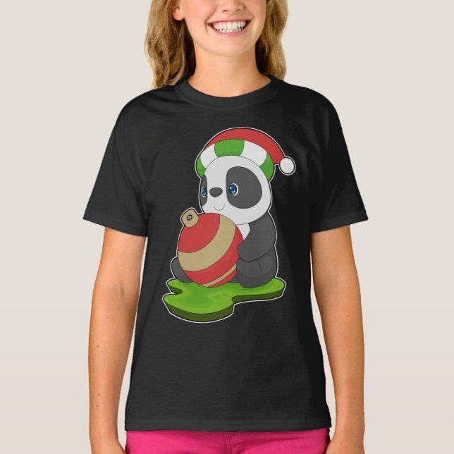 Camiseta Campaña de Navidades de Navidades Panda (Anverso)
