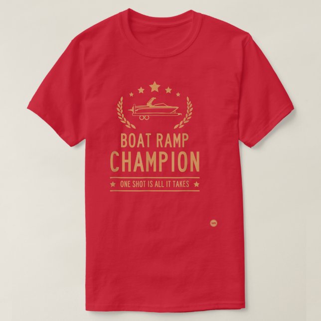Camiseta Campana de rampa de barco 2 (Diseño del anverso)