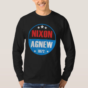 Camiseta Campaña electoral de Richard Nixon Agnew Nixon 197