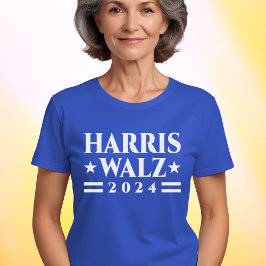 Camiseta Campaña electoral Harris Walz 2024
