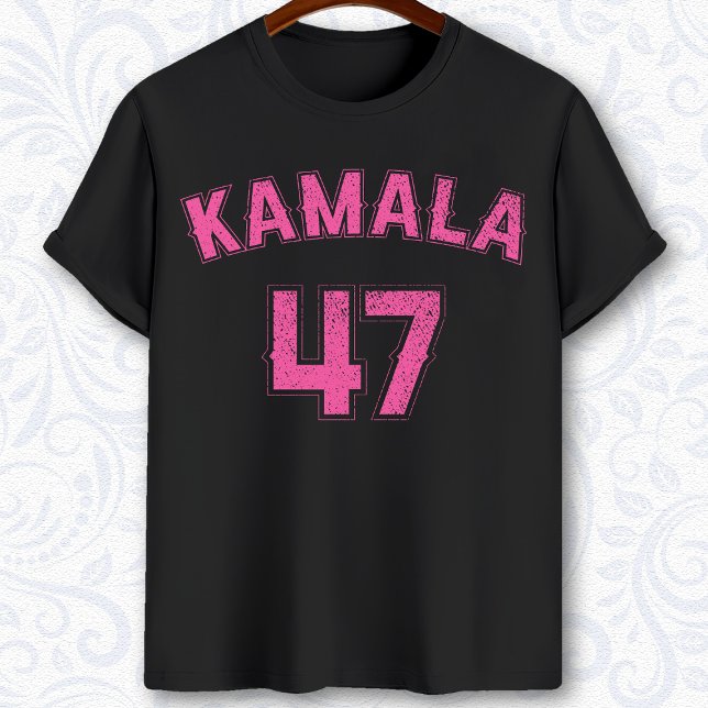 Camiseta Campaña electoral Kamala 47 rosa Harris 2024 (Subido por el creador)