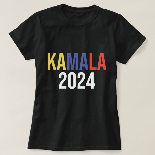 Camiseta Campaña electoral presidencial de Kamala Harris 20 (Diseño del anverso)