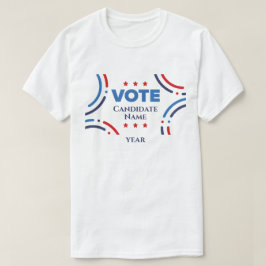 Camiseta Campaña electoral presidencial personalizada por p