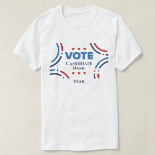 Camiseta Campaña electoral presidencial personalizada por p