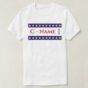 Camiseta Campaña electoral presidencial personalizada por p