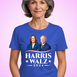 Camiseta Campaña fotográfica de Harris Walz 2024