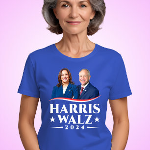 Camiseta Campaña fotográfica de Harris Walz 2024
