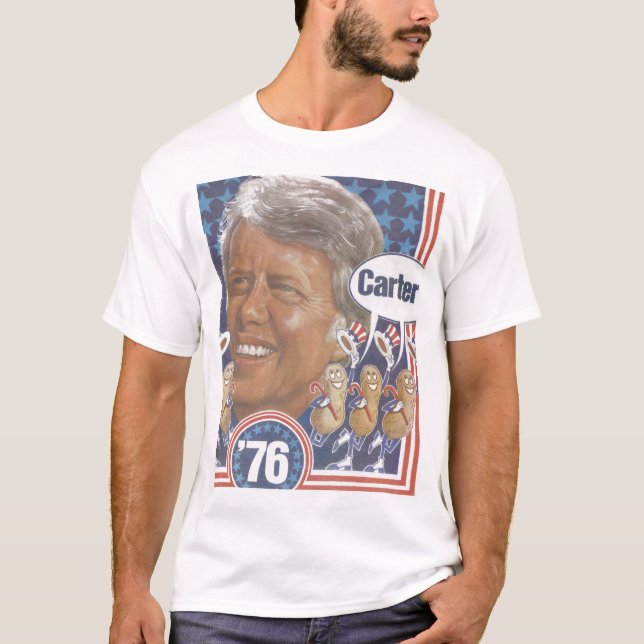 Camiseta Campaña Jimmy Carter 1976 (Anverso)