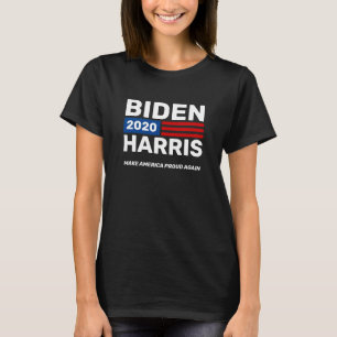 Camiseta Campaña Joe Biden Kamala Harris 2020 Black Rally