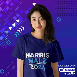 Camiseta Campaña Kamala Harris Tim Walz 2024