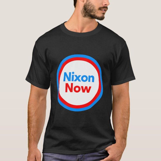 Camiseta Campaña Nixon Now 1972 (Anverso)