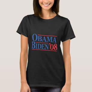 Camiseta Campaña 'Obama Biden 08', ventilado retro con prob