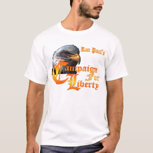 Camiseta campaña para el ojo de águila de la libertad