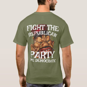 CAMISETA CAMPAÑA PATRIÓTICA DE VOTACIÓN DE LA BANDERA DE EE