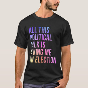 Camiseta Campaña política Elección bipartidista