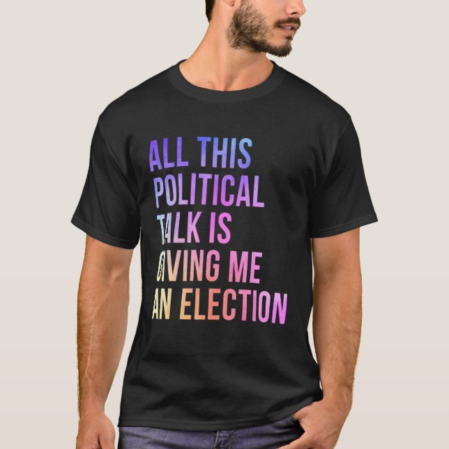 Camiseta Campaña política Elección bipartidista (Anverso)