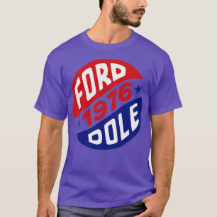 Camiseta Campaña presidencial de Geraldand Bob Dole 1976 pe
