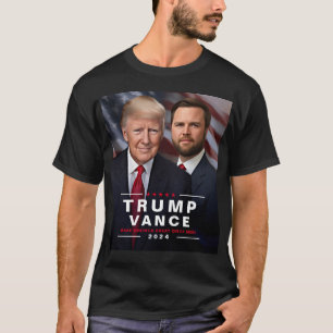 Camiseta Campaña presidencial de Trump Vance 2024