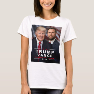 Camiseta Campaña presidencial de Trump Vance Photo 2024
