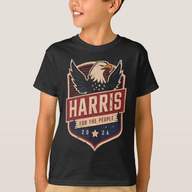 Camiseta Campaña Presidencial Kamala Harris 2024 (Anverso)