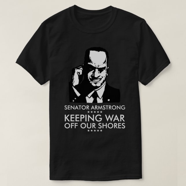 Camiseta Campaña Presidencial Senador Armstrong - Ge Metali (Diseño del anverso)