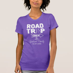 Camiseta Campaña RV de Trip Road Familiar