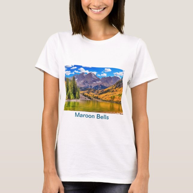 Camiseta Campanas de cimarrones en Aspen, Colorado (Anverso)
