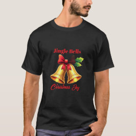 Camiseta Campanas de Navidad, Alegría de Navidad