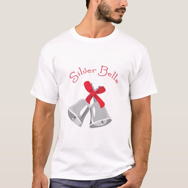 Camiseta Campanas plateadas (Anverso)