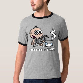 Camiseta campanero Correa-alimentado t del bebé