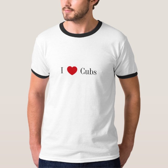 Camiseta Campanero de Cubs del corazón I (Anverso)