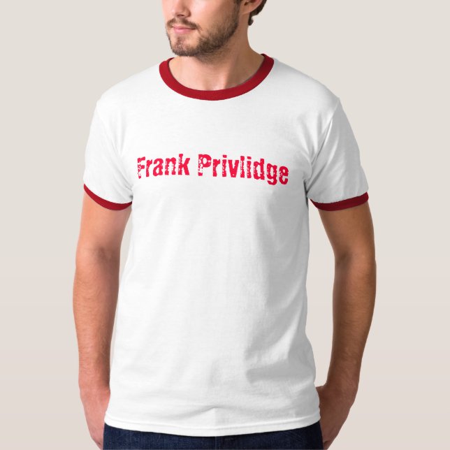 Camiseta Campanero de Frank Privlidge (Anverso)