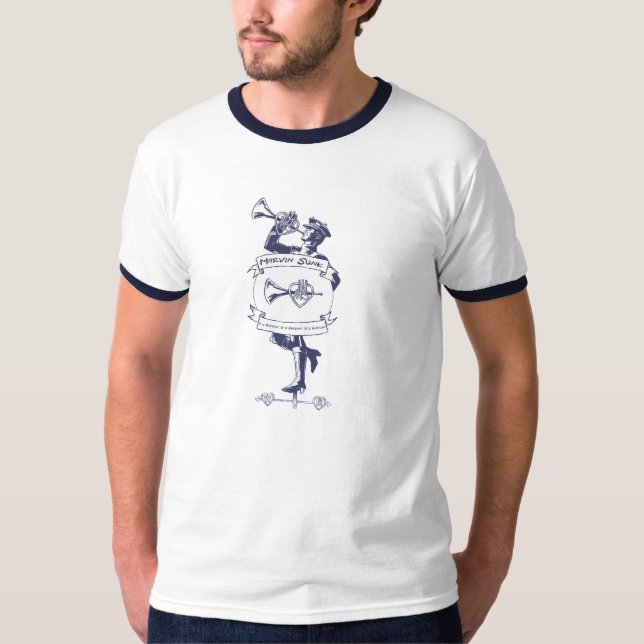 Camiseta Campanero de los azules marinos del Weathervane (Anverso)