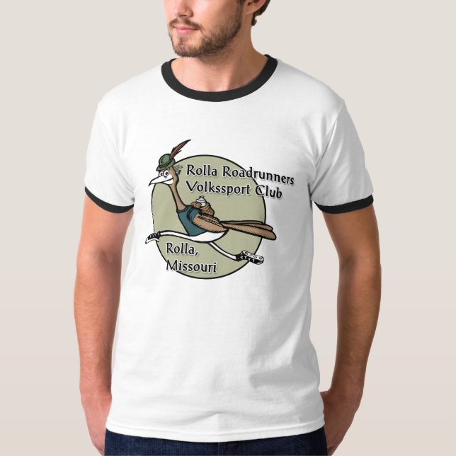 Camiseta Campanero de los Roadrunners de Rolla (Anverso)