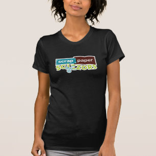 Camiseta Campanero de Scizzors del papel de pedazo