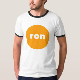Camiseta Campanero del logotipo de RON