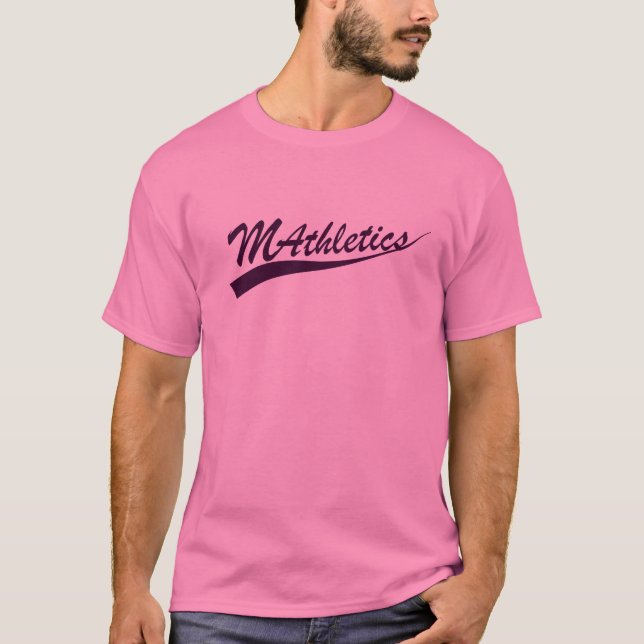 Camiseta Campanero del vintage de Mathletics (Anverso)