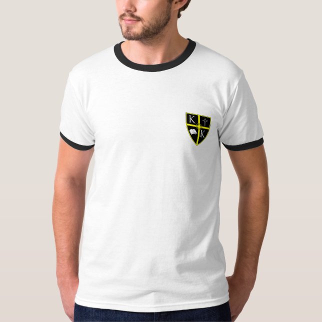 Camiseta Campanero izquierdo del escudo del pecho de los (Anverso)